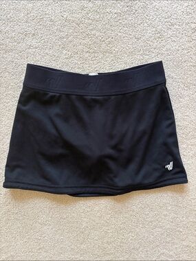 Varsity Spirit Black Athletic Skort with Logo